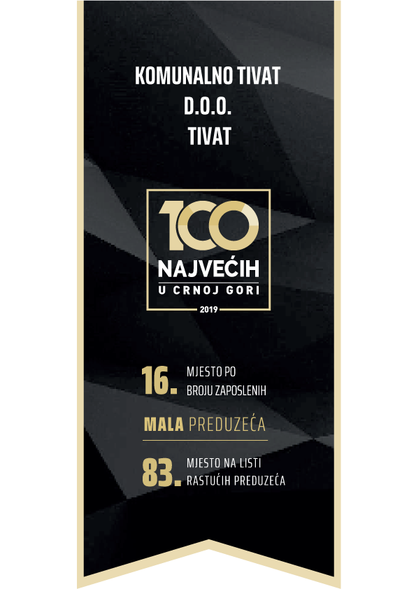 KLUB 100 NAJVEĆIH U CRNOJ GORI